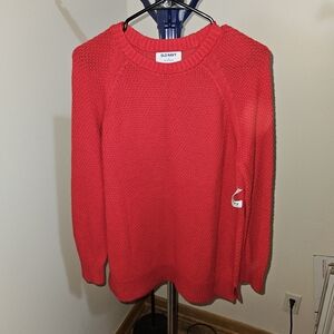 Old Navy Vibrant Red Knit Sweater